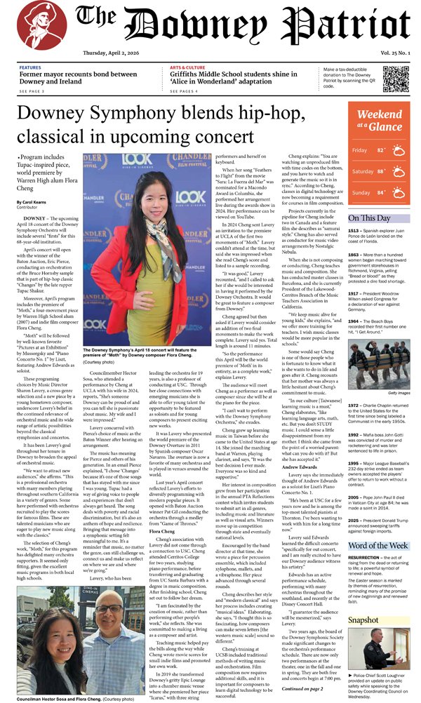 VOL. 25, NO. 1. APRIL 2, 2026