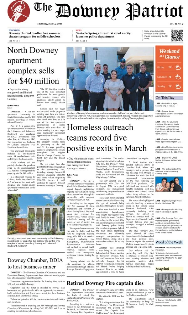 VOL. 25, NO. 7. MAY 14, 2026
