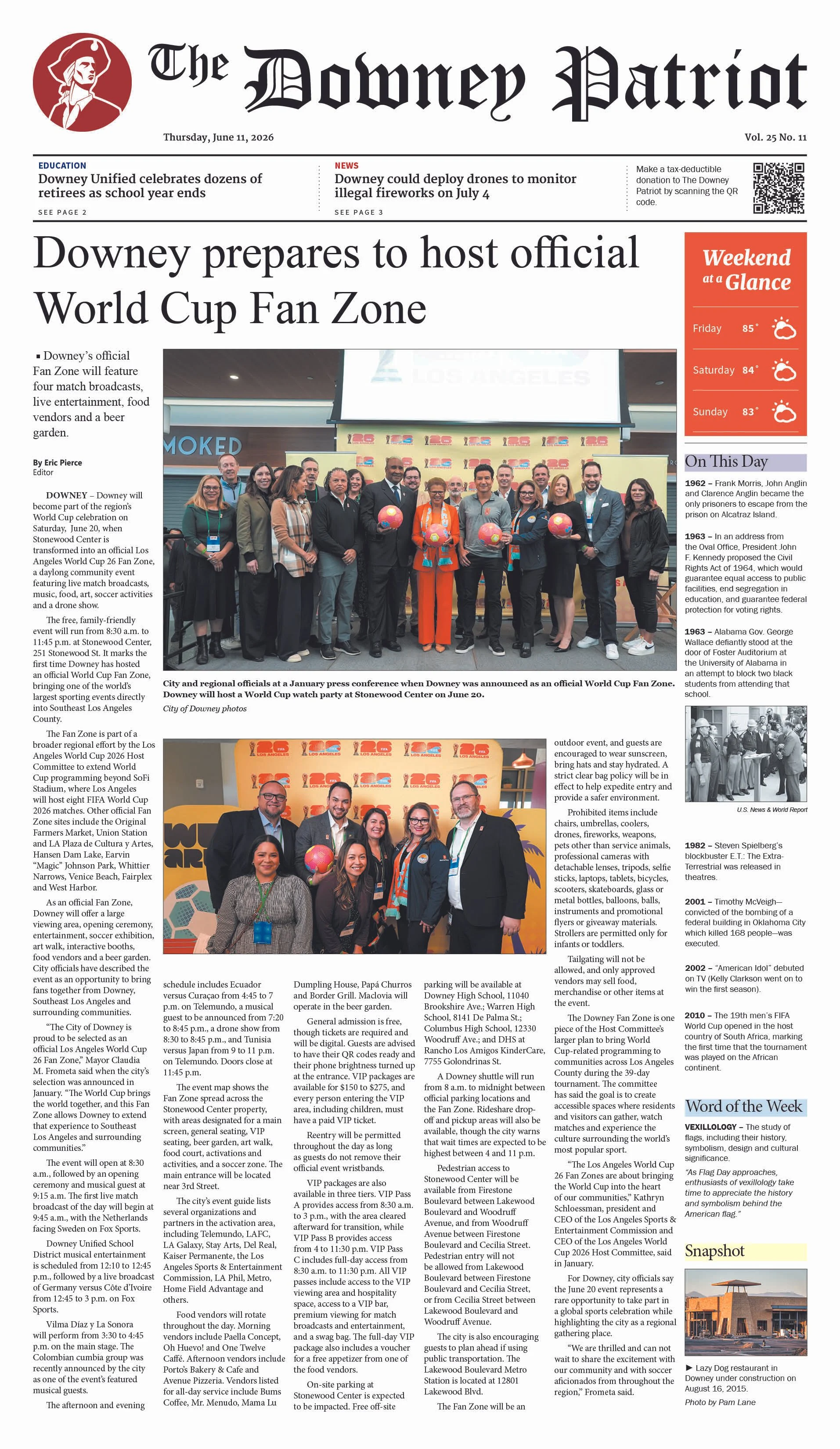 Vol. 25, No. 10, JUNE 11, 2026