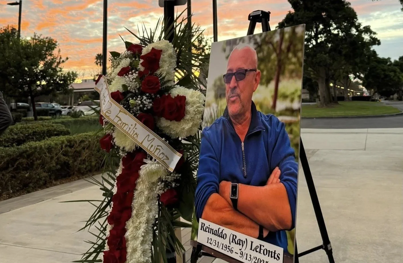 Family sues Downey over fatal stabbing outside library