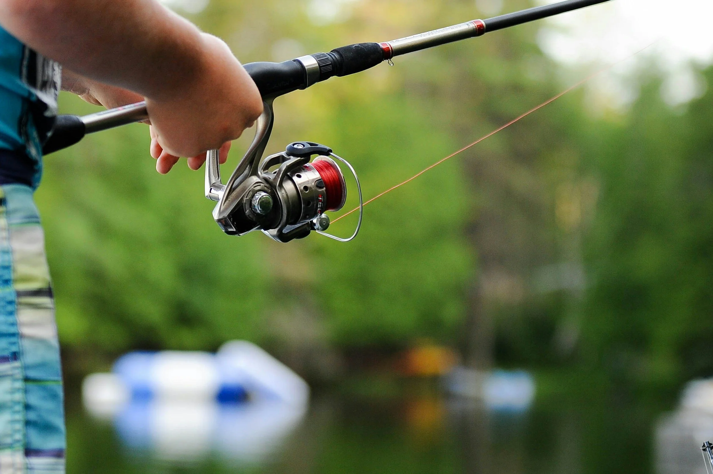 Fishing at Wilderness Park