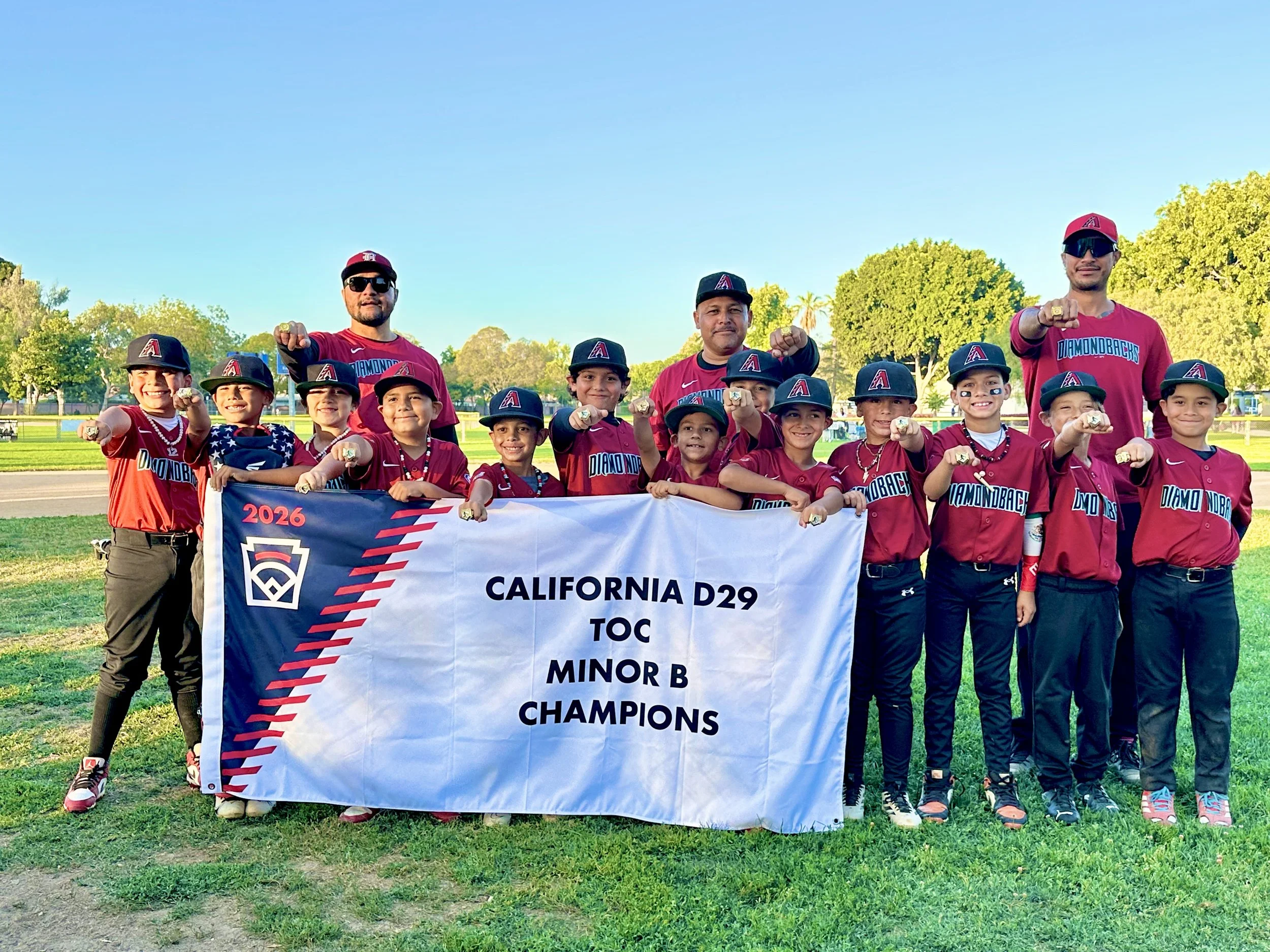 Northwest Downey Diamondbacks complete historic undefeated season