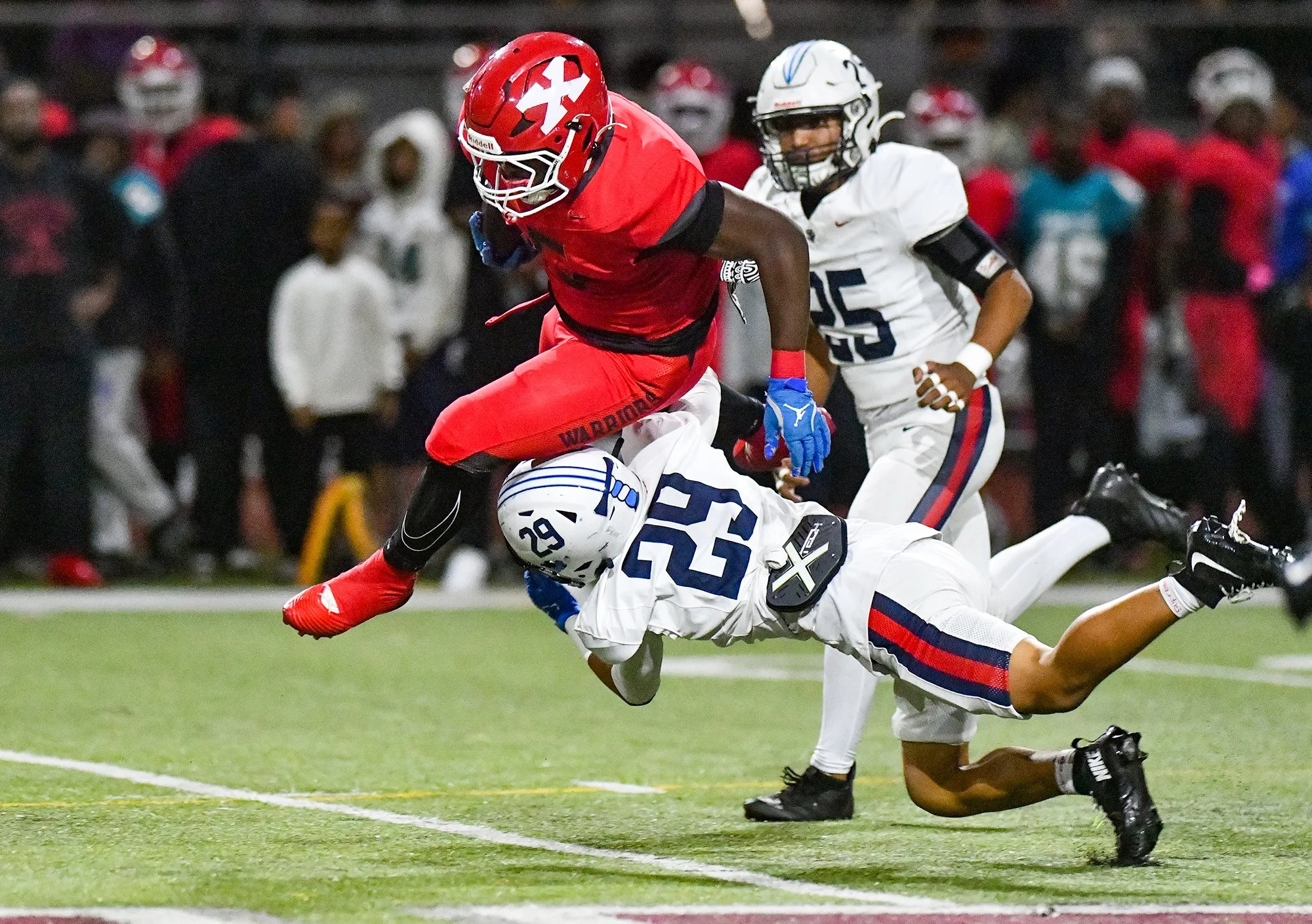 Monroe scores four TDs to lead PMA over St. Paul