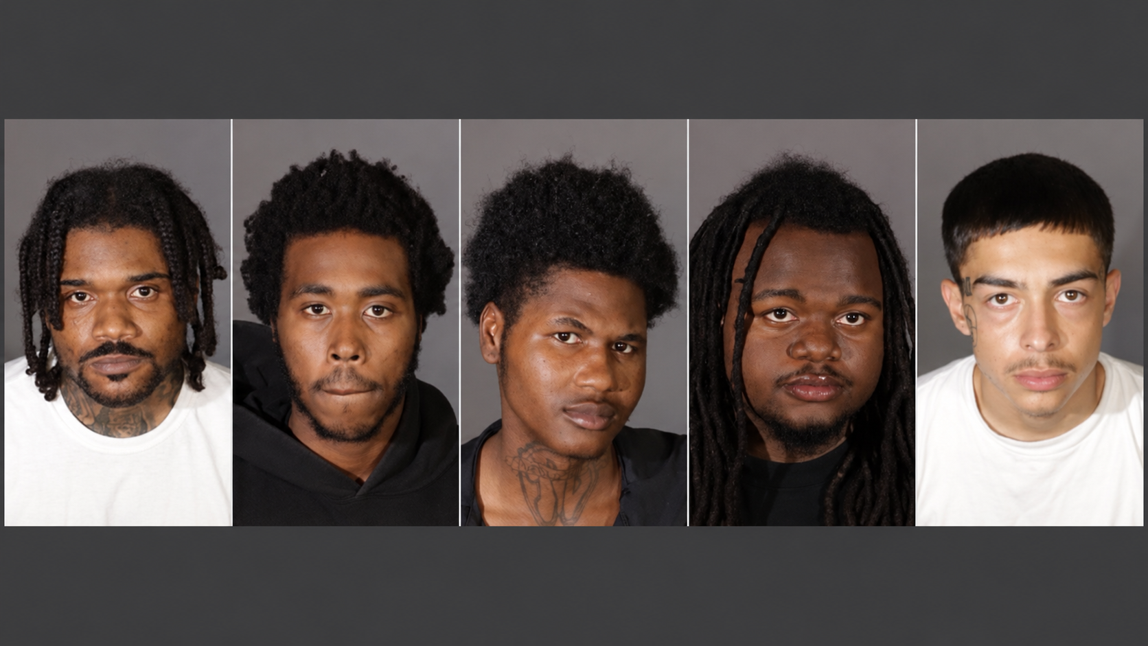 Police arrest five suspects in burglaries linked to Downey
