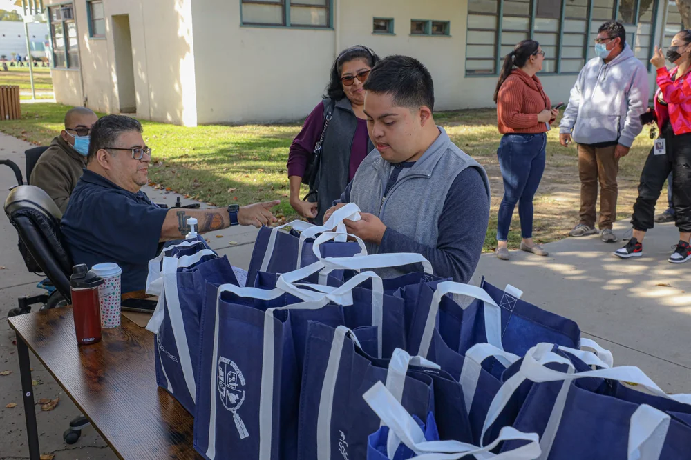 Over 100 turkeys given to those with disabilities — The Downey Patriot