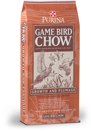 We stock both Game Bird Starter and Flight Conditioner for the Quail, Guinea Hens, and other non-chickens.
