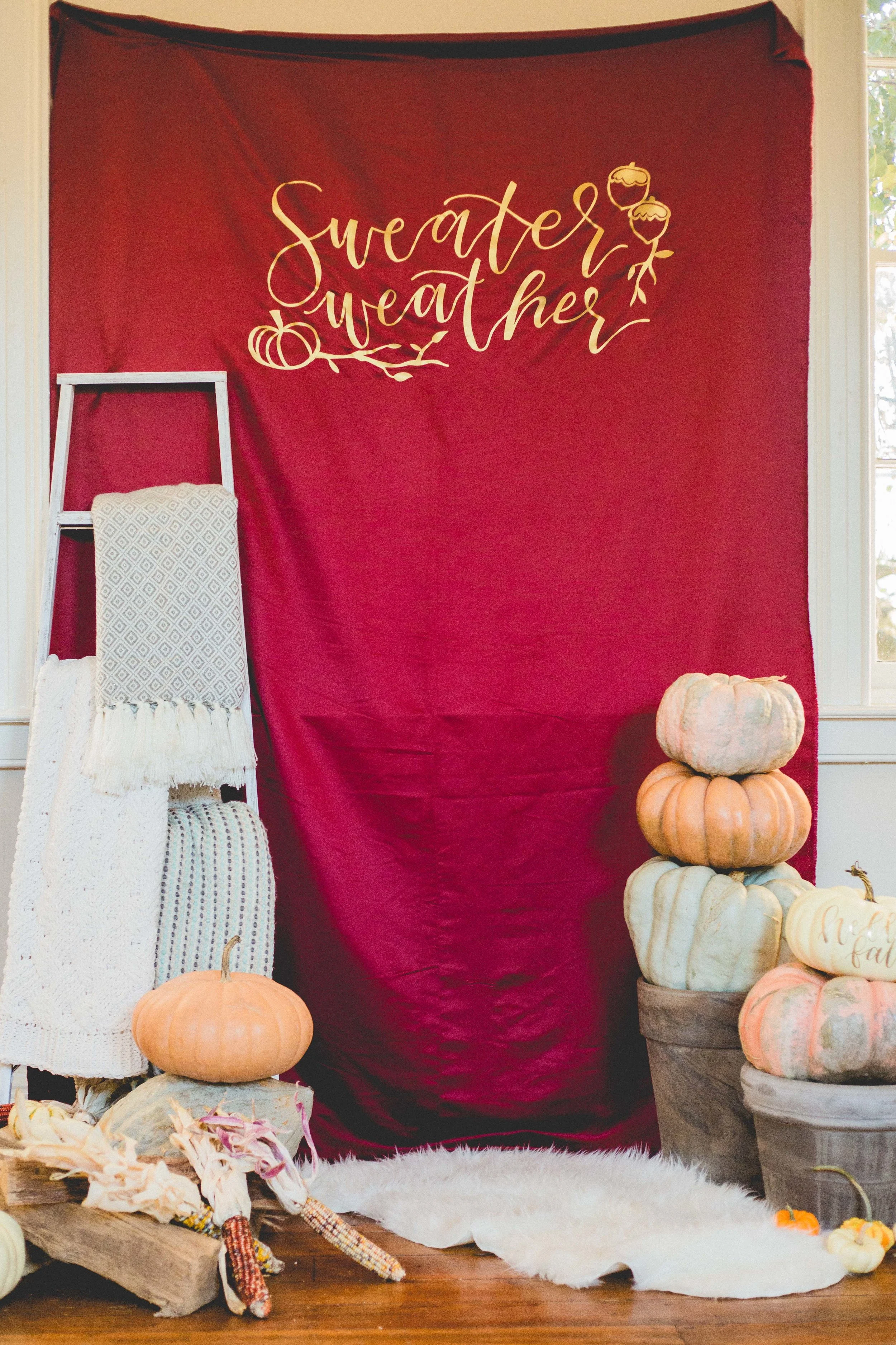 Sweater Weather Styled Shoot | Sam & Maddi