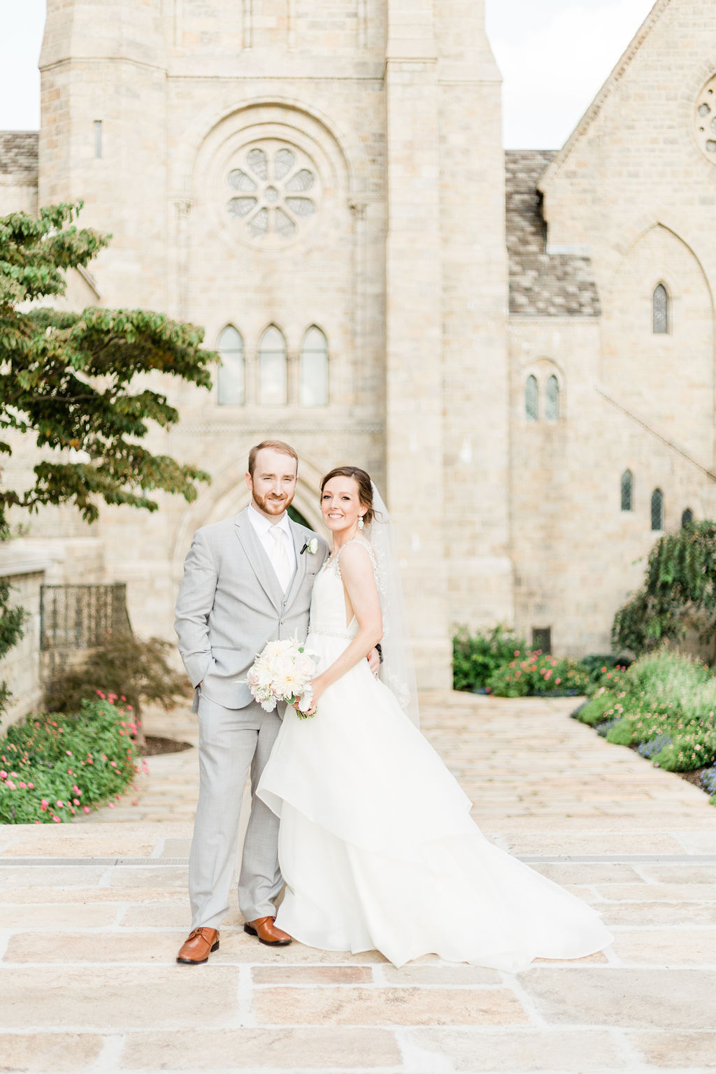 Beautiful and Classy Brynn Athens Cathedral Wedding