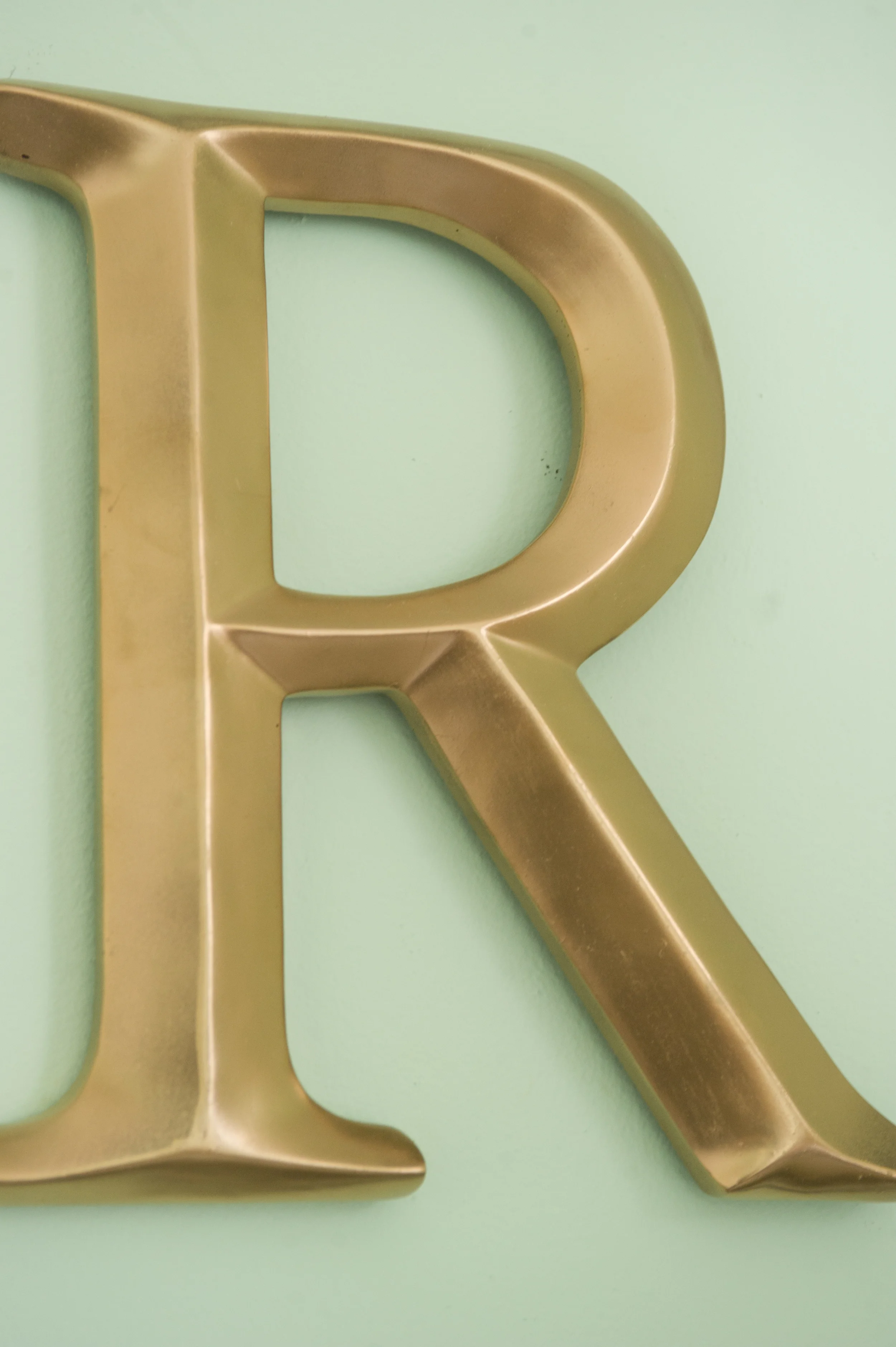 Nursery // Mint, Coral, and Gold // 5 O'Clock Design Co.