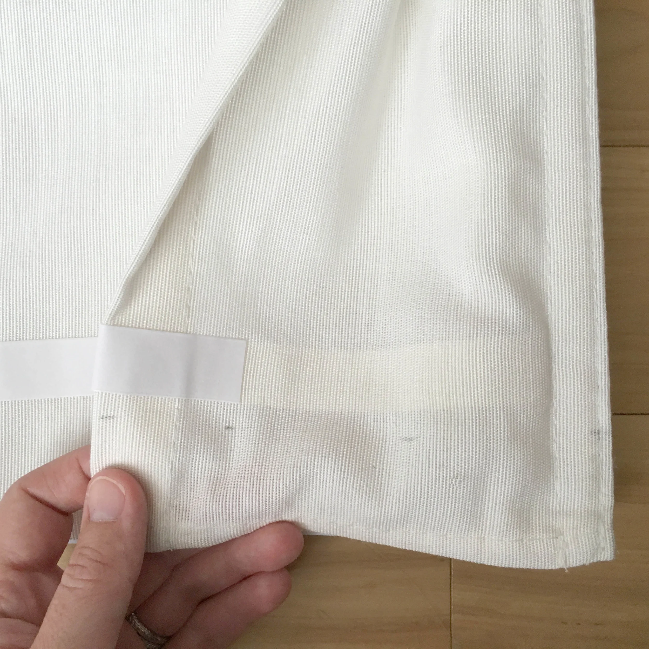 Diy No Sew Black Border Roman Shade Trim 5 O Clock Design Co