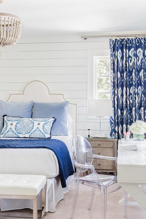 white-bedroom-blue-accents-blue-ikat-curtains-white-lacquer-desk.jpg