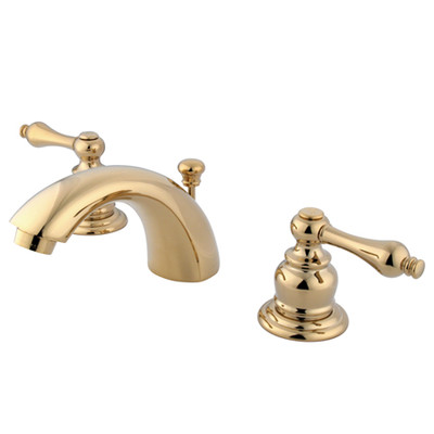 Traditional Faucet | Bathroom | Polished Brass | Mini Spread