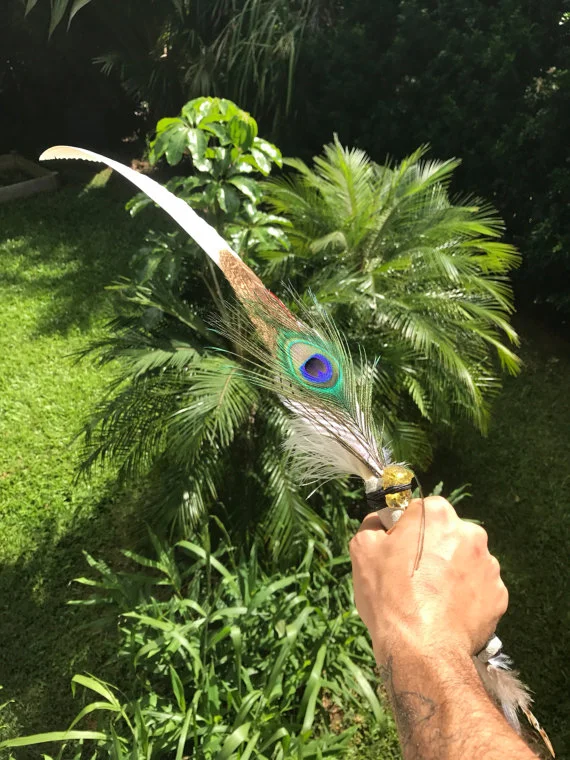 Shamanic Blade - white feather3.jpg