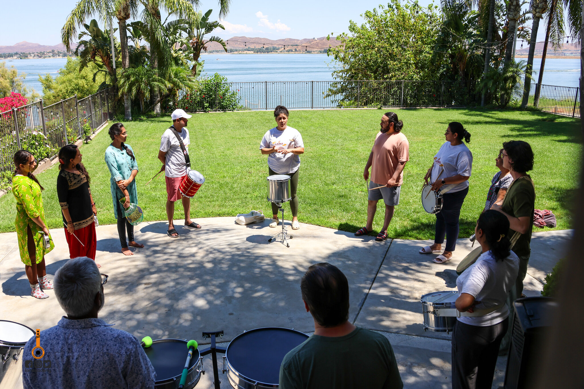 LAIMA SUMMER RETREAT 2023 - Retreat Moments Part II
Lake Elsinore
Aug 12 and 13 , 2023
Faculty : 
Pt. Sandeep Das - Tabla
Rukhmani Mehta - Dance
Clarice Cast - Brazillian Dance and Drumming
Rajib Karmakar - Sitar
Hania Ansari - Animation 
.
.
.
.
.
.