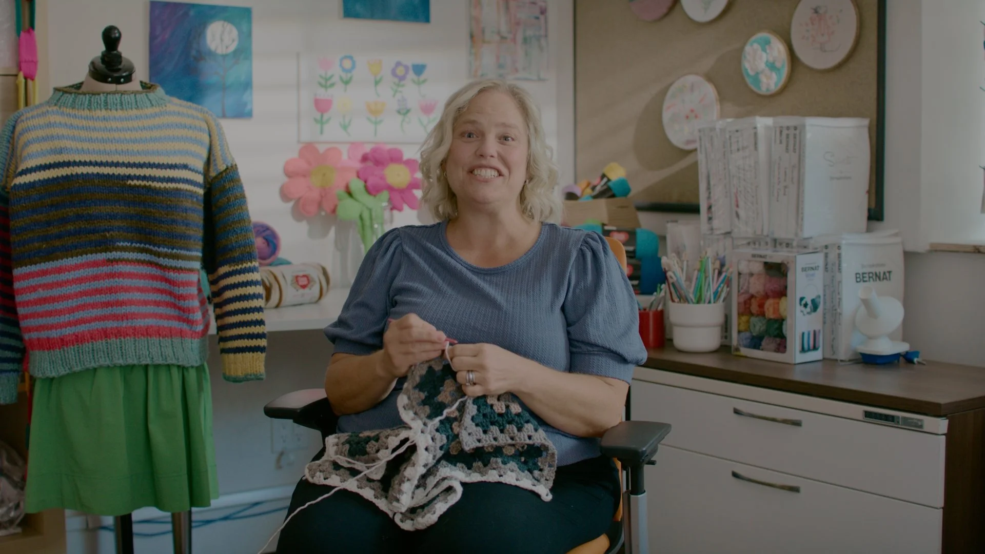 Spinrite Yarn - "Why I Stitch" (2025)