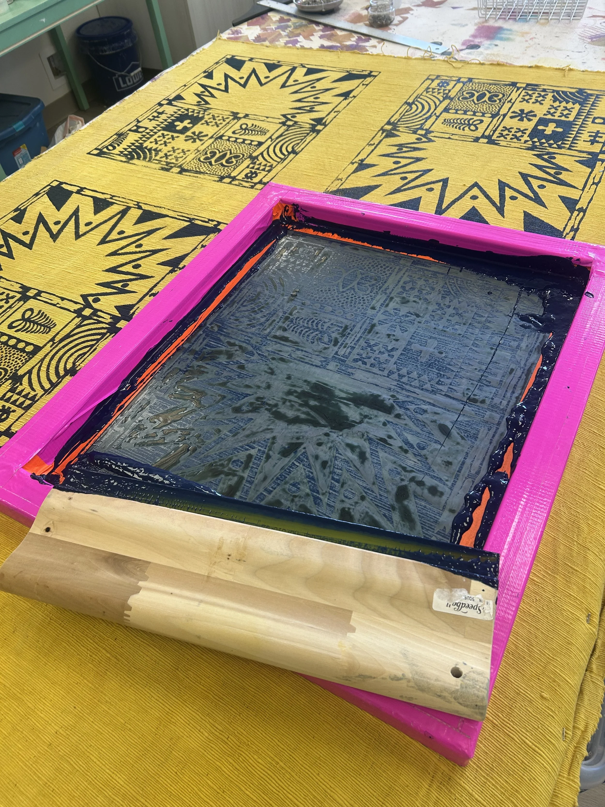 Natural Pigment Screen Printing Workshop (Part 1)