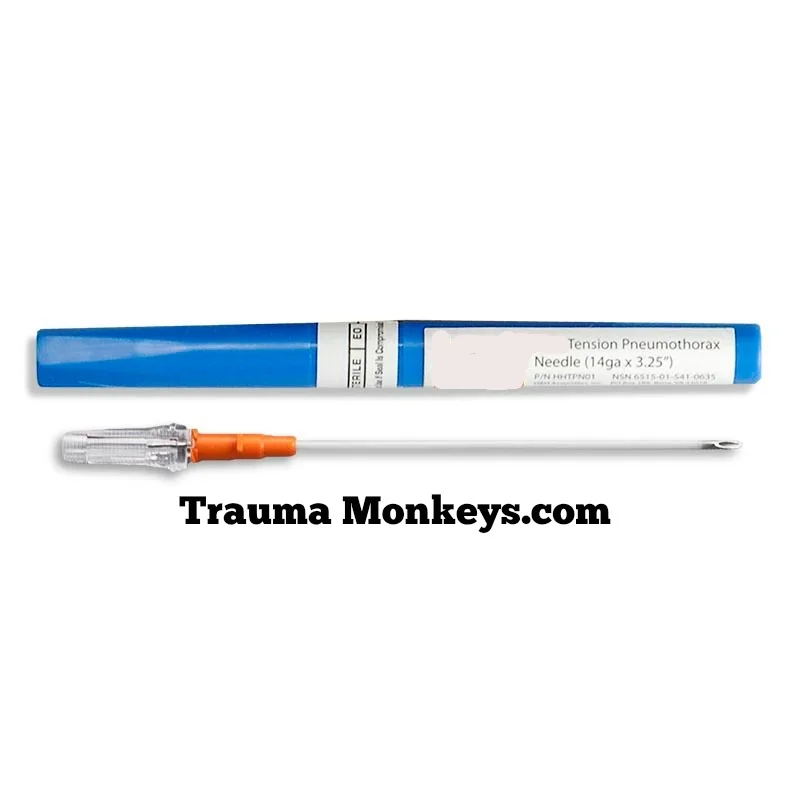 Should you pull out? Needle Decompression question.
