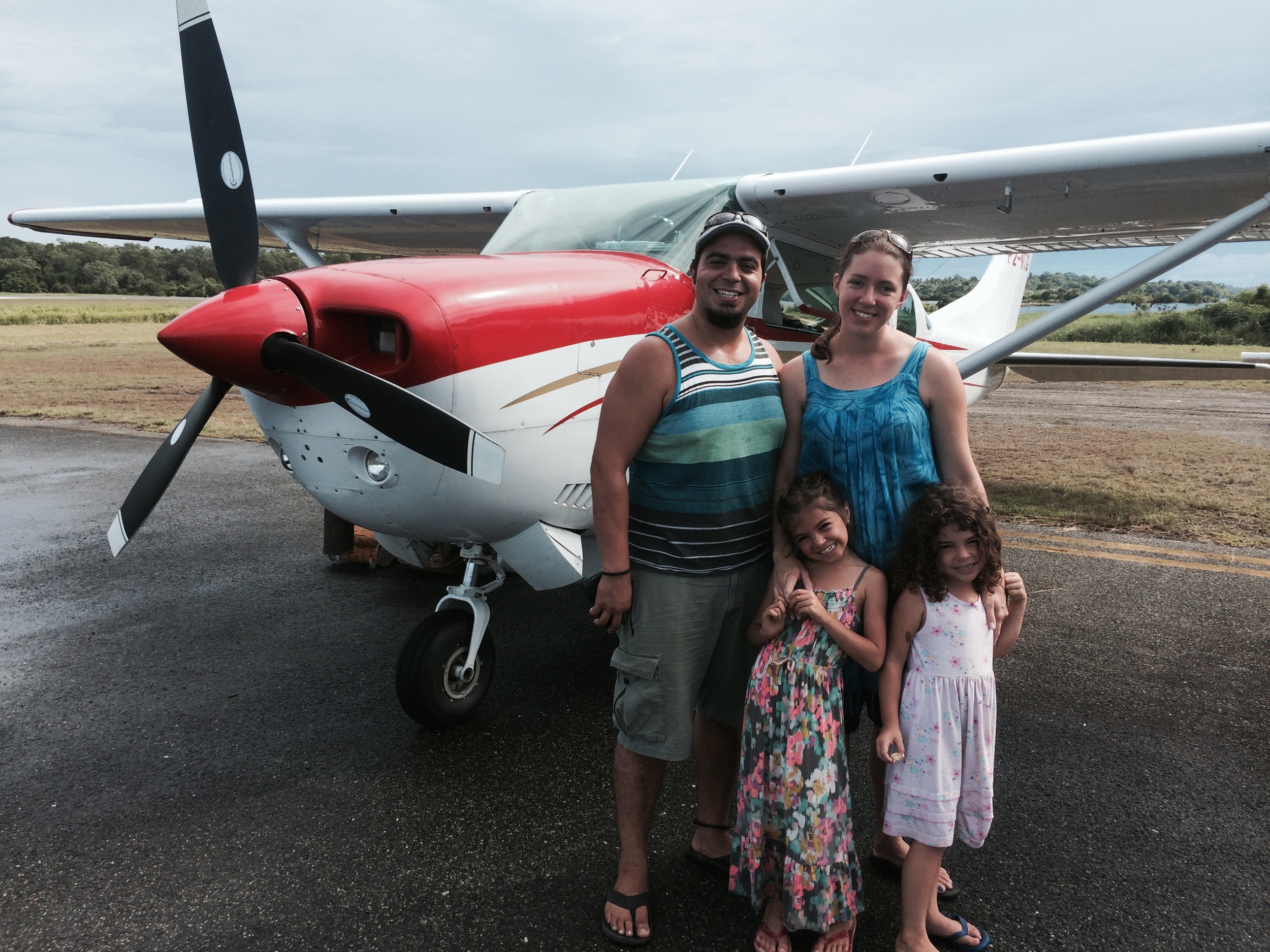Our first Cessna flight as a family! So thankful for NTMA! **Know anyone who loves to fly? We are in need of more pilots!