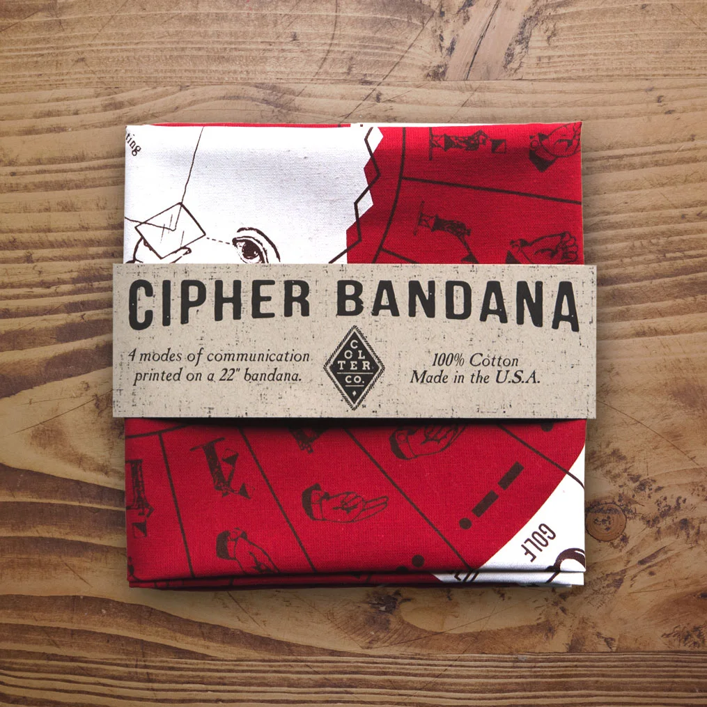 Colter Co. Cipher Bandana