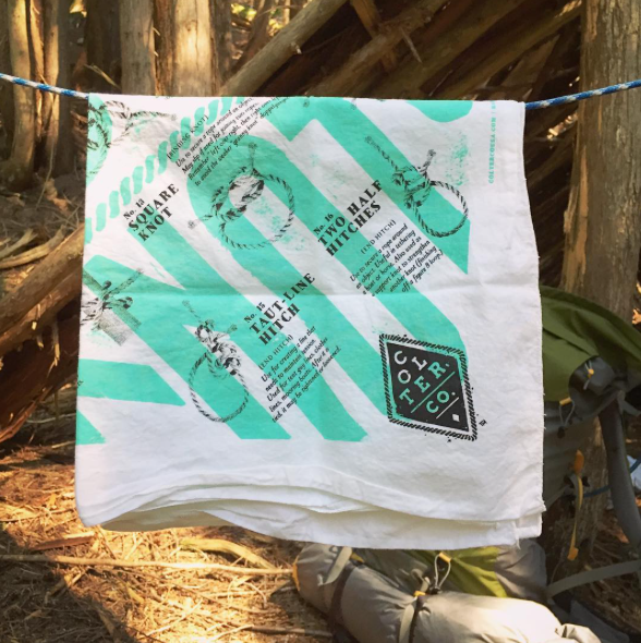 Colter Co. Know Your Knots knot diagram Bandana