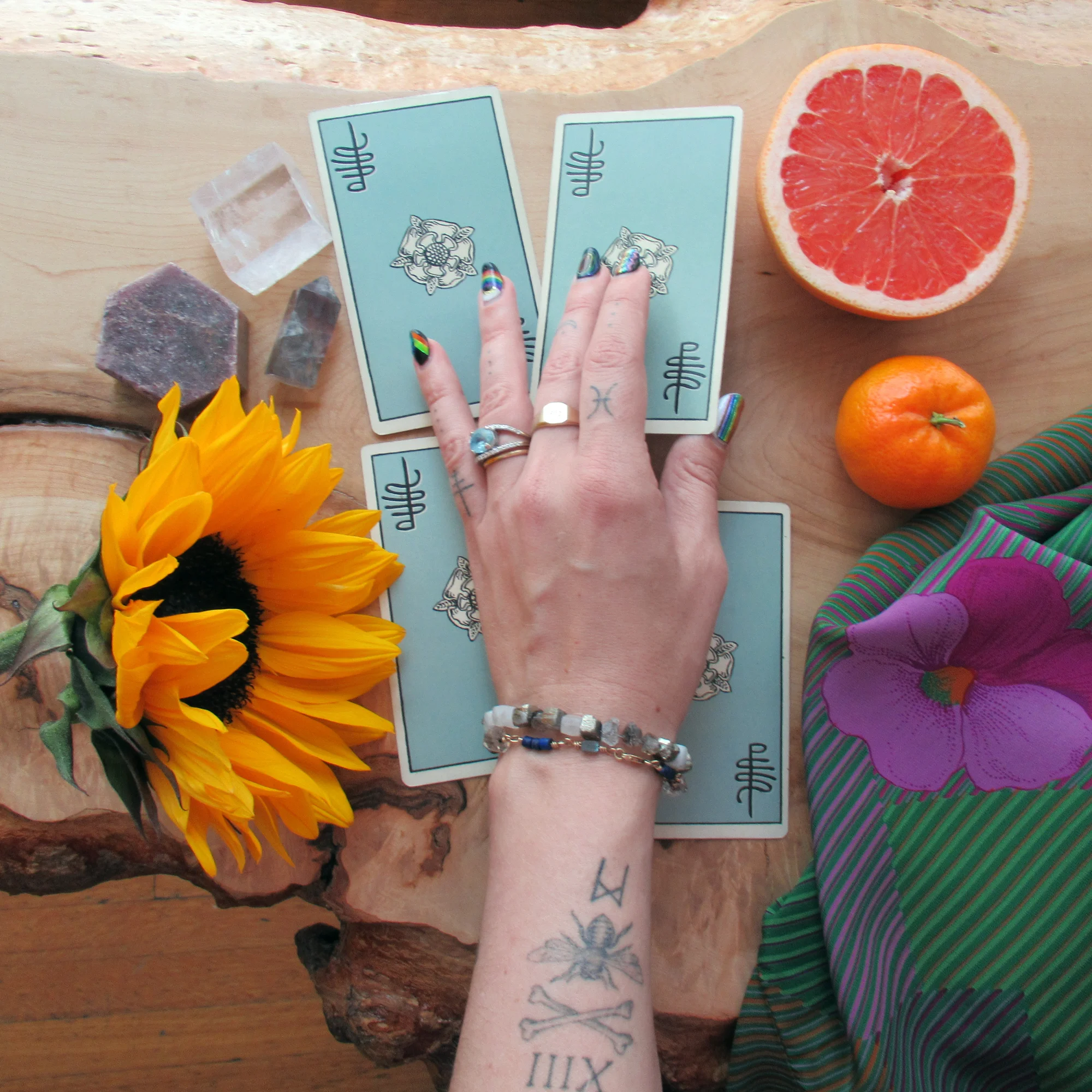 WHY THESE ARE THE PERFECT TAROT CARDS FOR JUNE 2017 Welcome to sweet, sun-kissed summertime! Pack up your beach bag and don’t forget to bring the perfect tarot cards for June 2017, says Melinda Lee Holm. As we leave the blossoming of Spring behind and head into the cultivation of Summer, June brings the promise of a new era of personal growth and development. We will be challenged to see clearly, to get in touch with our deepest desires, to integrate the lessons of the past so we can expand into the future, and to honor both the yin and yang as indispensible parts of our whole beings. Let June’s tarot guides lead the way … 