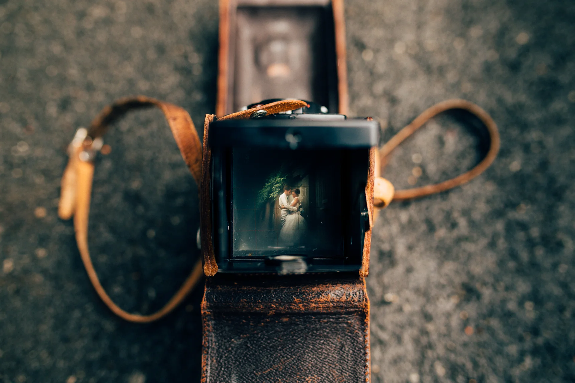 Taken with an old Rolleiflex