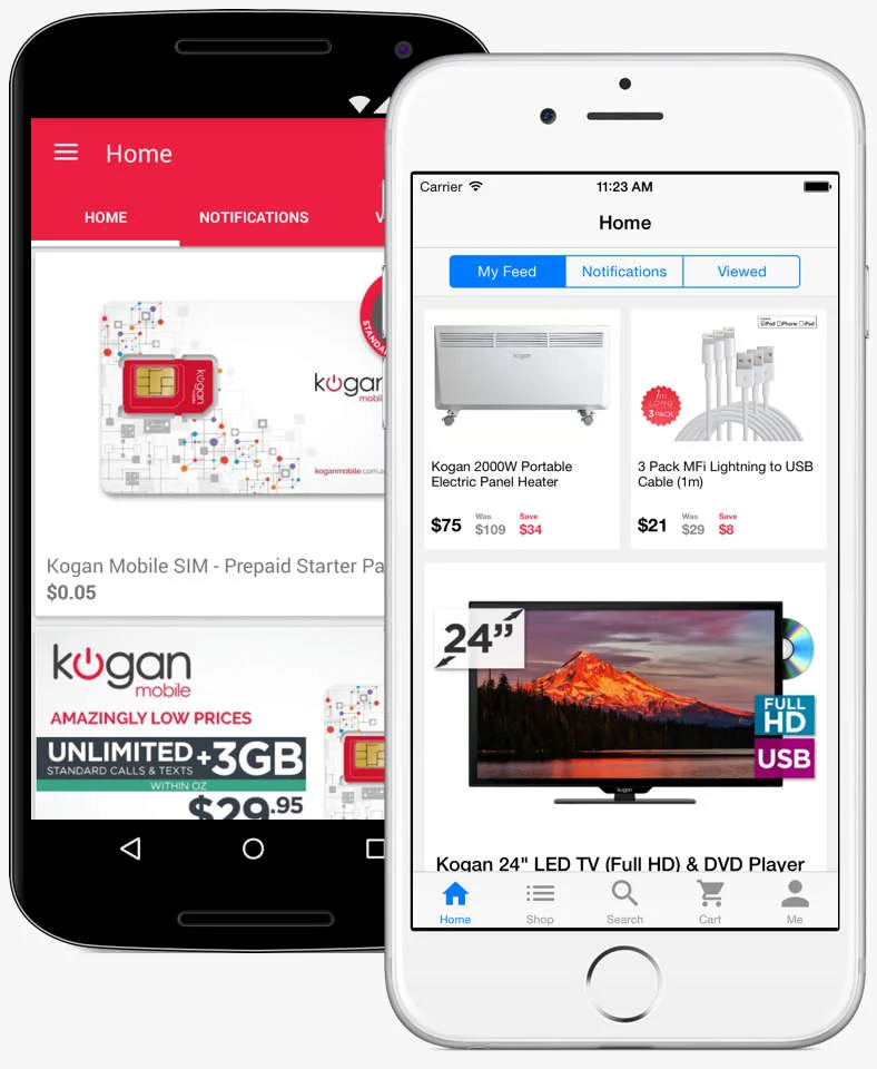Kogan.com Mobile Apps
