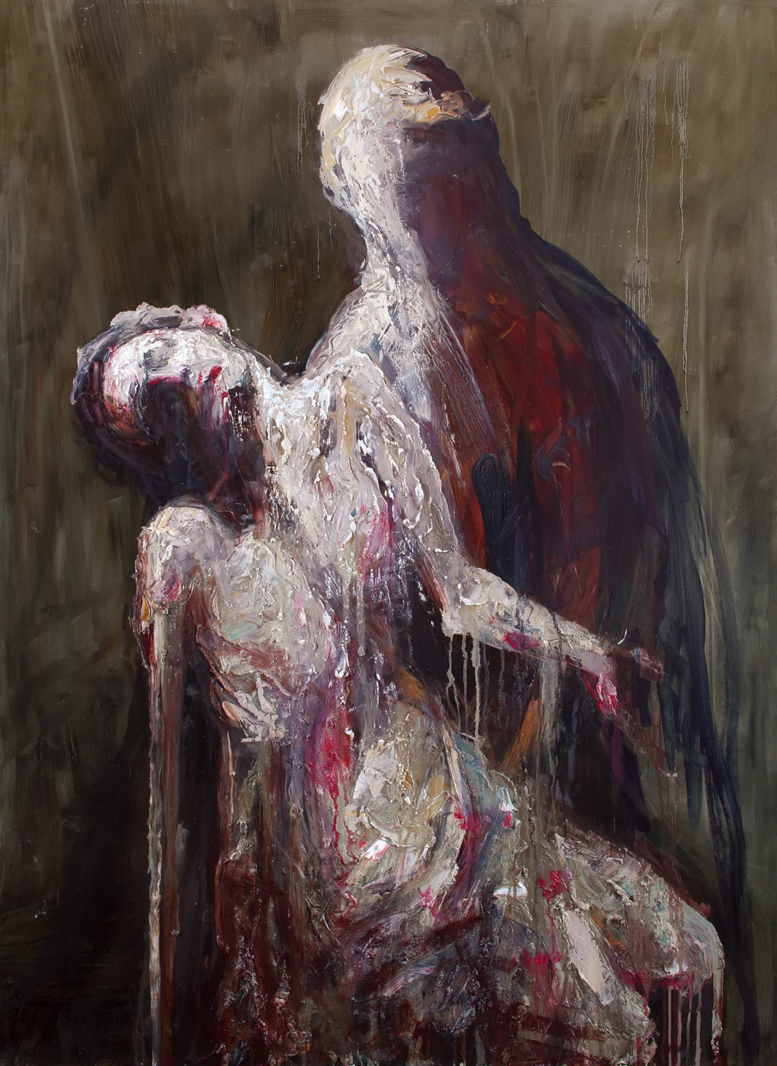 Pieta 150x100cm Öljy, alumiini, 2014