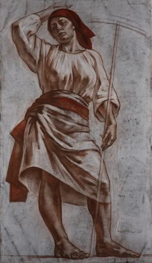 Studying Work In Monumental Department