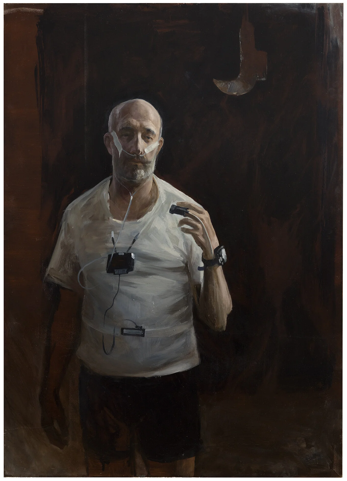 Polysomnography self portrait 