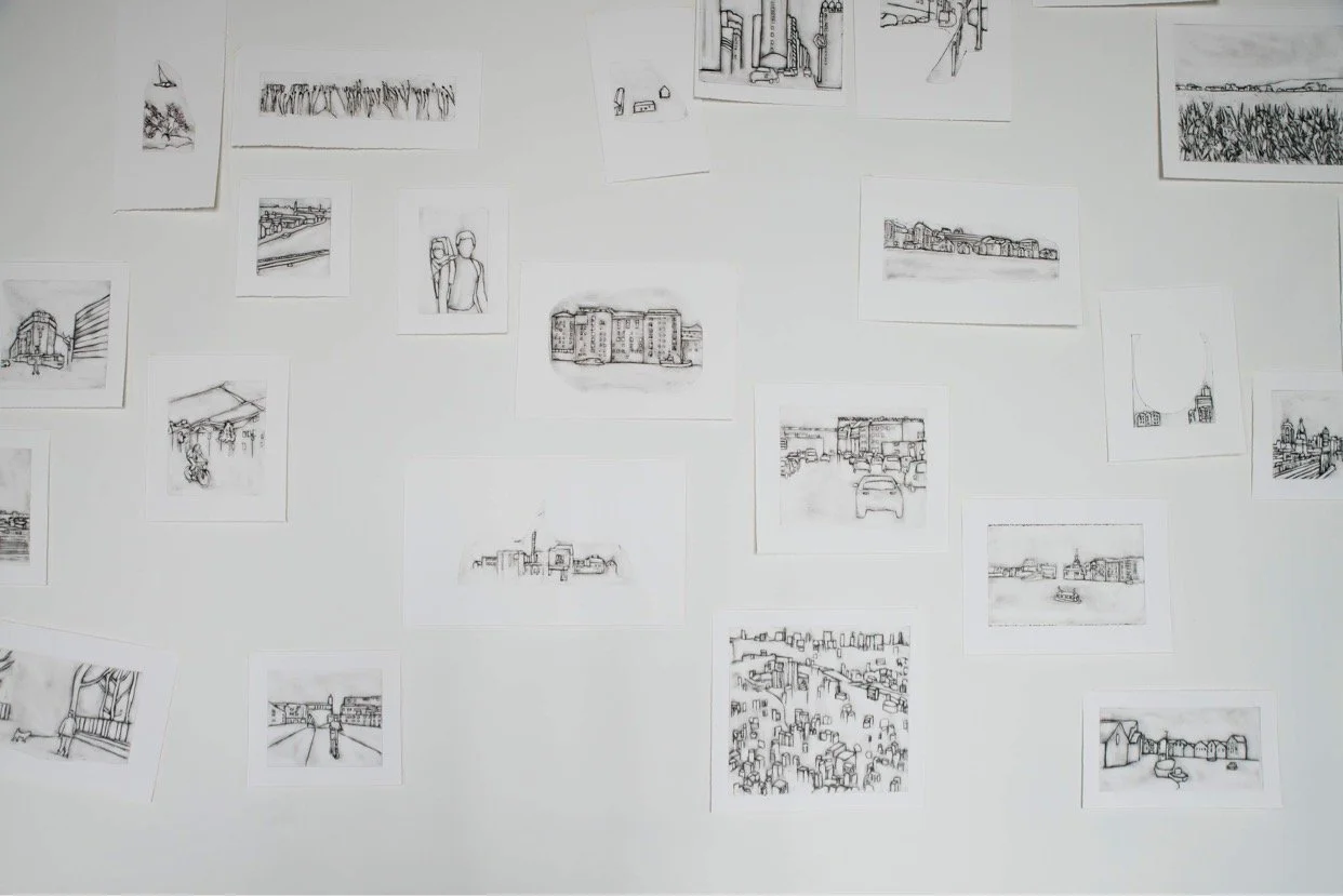 Detalj fra serien Japan og andre plasser.