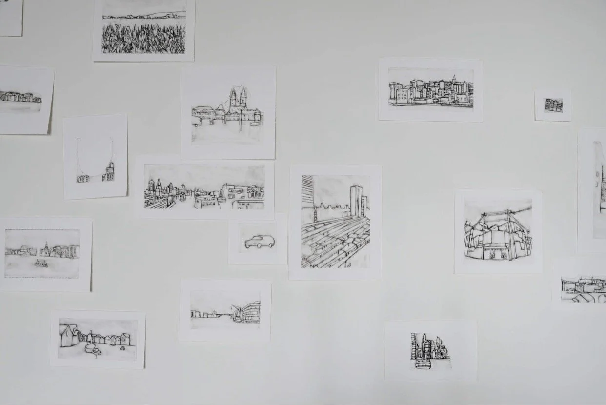 Detalj fra serien Japan og andre plasser. 