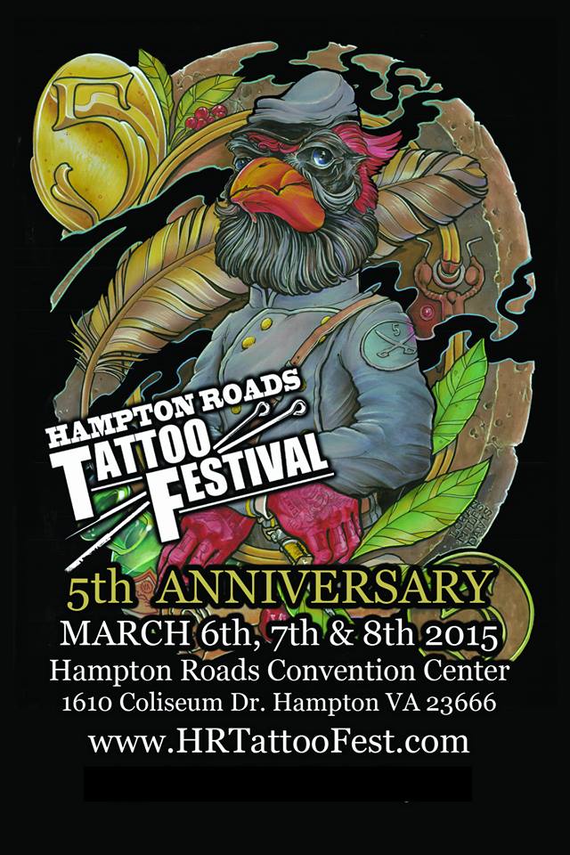 Hampton Roads Tattoo Arts Festival 11  March 2023  United States