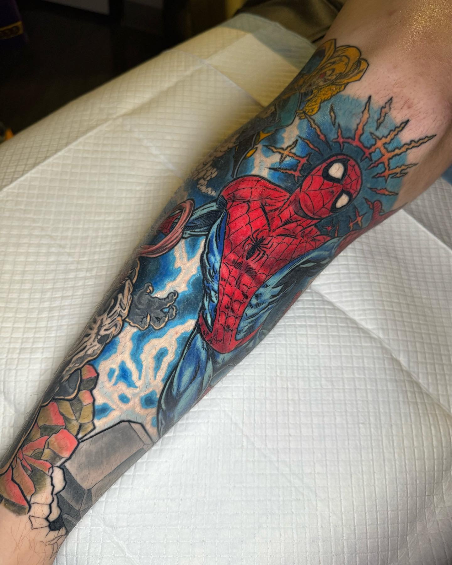 Done by Carl Fuchs @carlfuchs #carlfuchs #carlfuchstattoos #red5va
&bull;
To book with Carl, call the studio for consult times, and information.