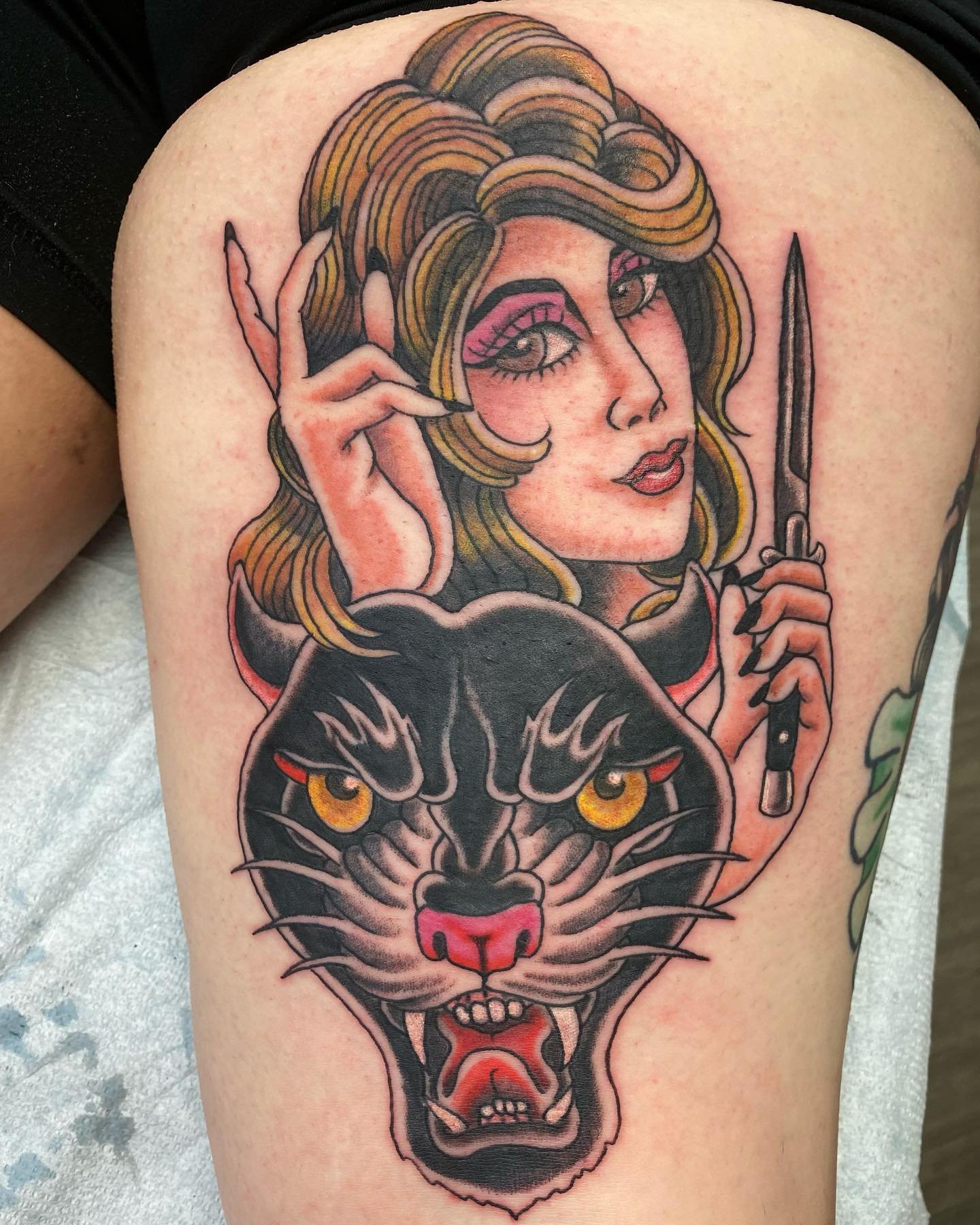 Done by Ant Anderson @antdiggity1972 #antanderson #antandersontattoos #red5va
&bull;
To book with Ant, call the studio for consult times, and information.