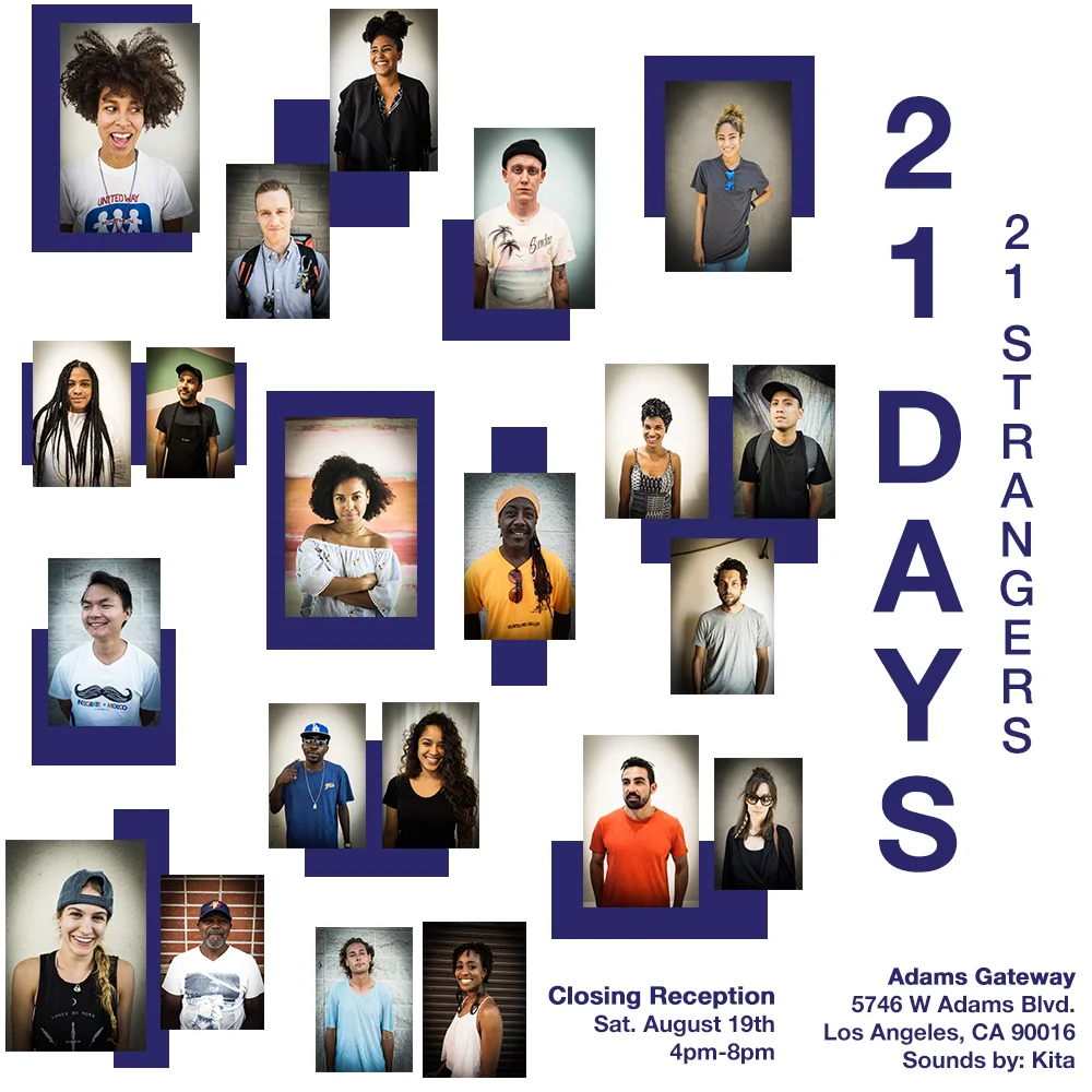 21 Days | 21 Strangers Exhibition