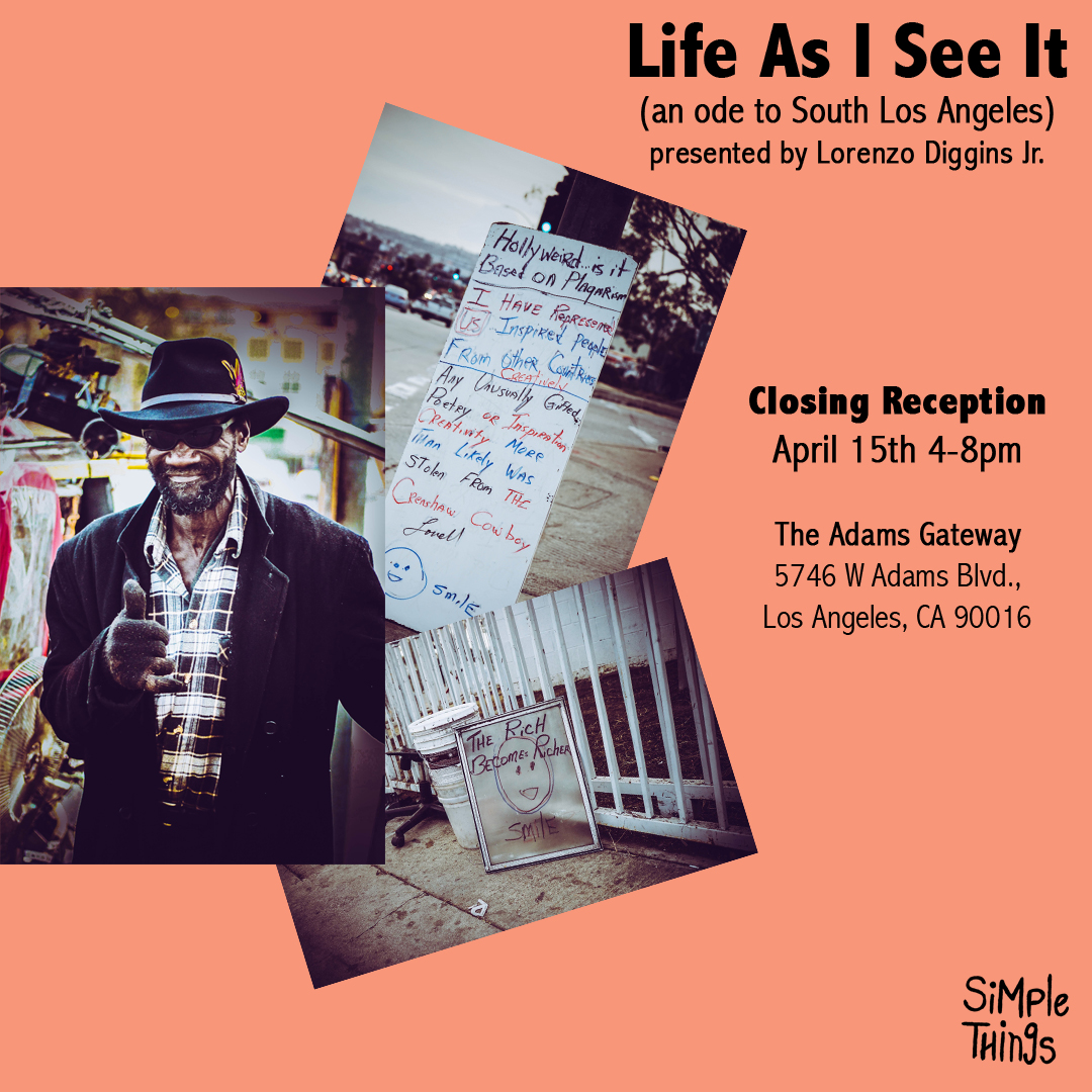 "Life As I See It" Photo Exhibition - Closing Reception