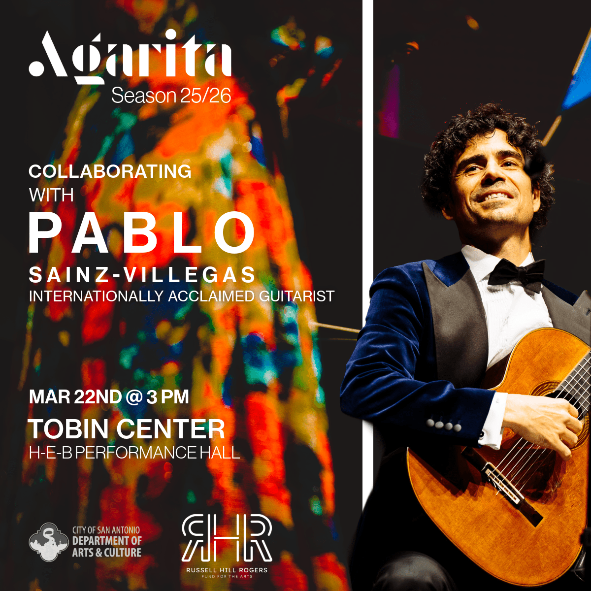 Agarita and Pablo Sáinz-Villegas premiere "An Immensity of Light"