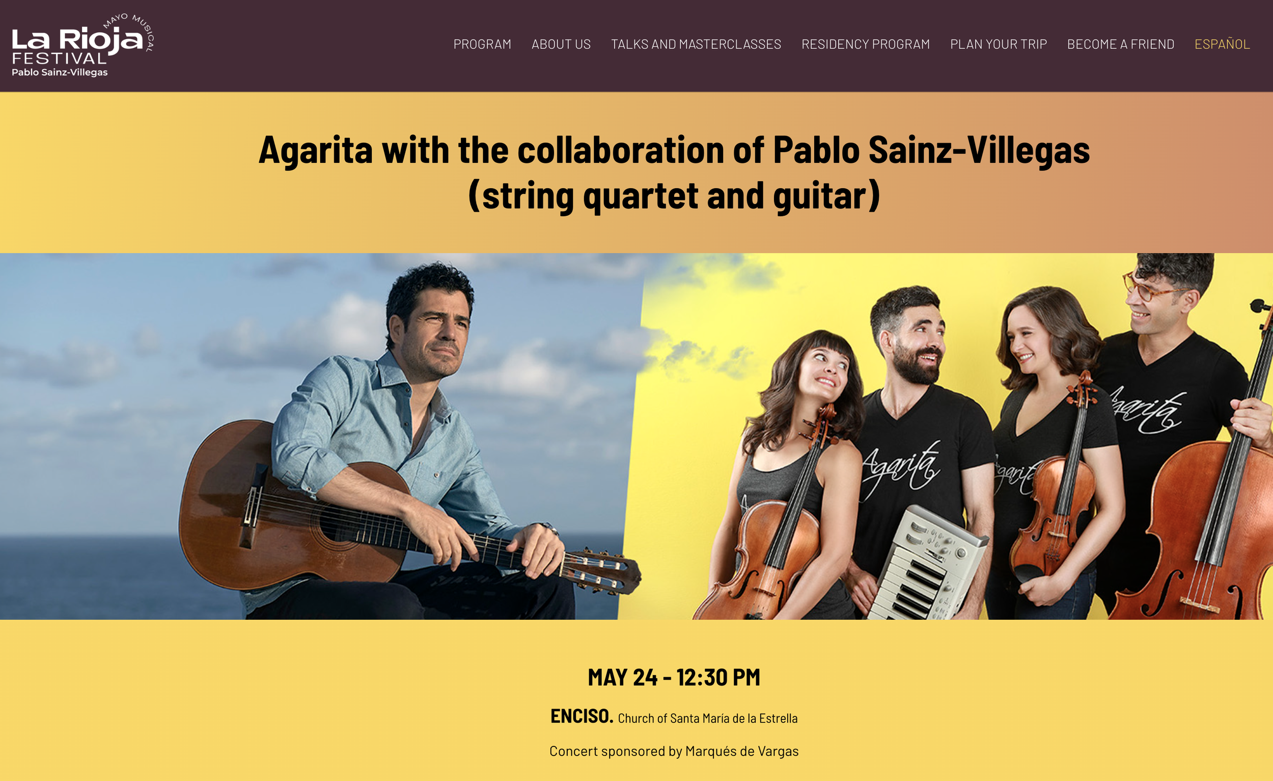 "An Immensity of Light" at La Rioja Festival