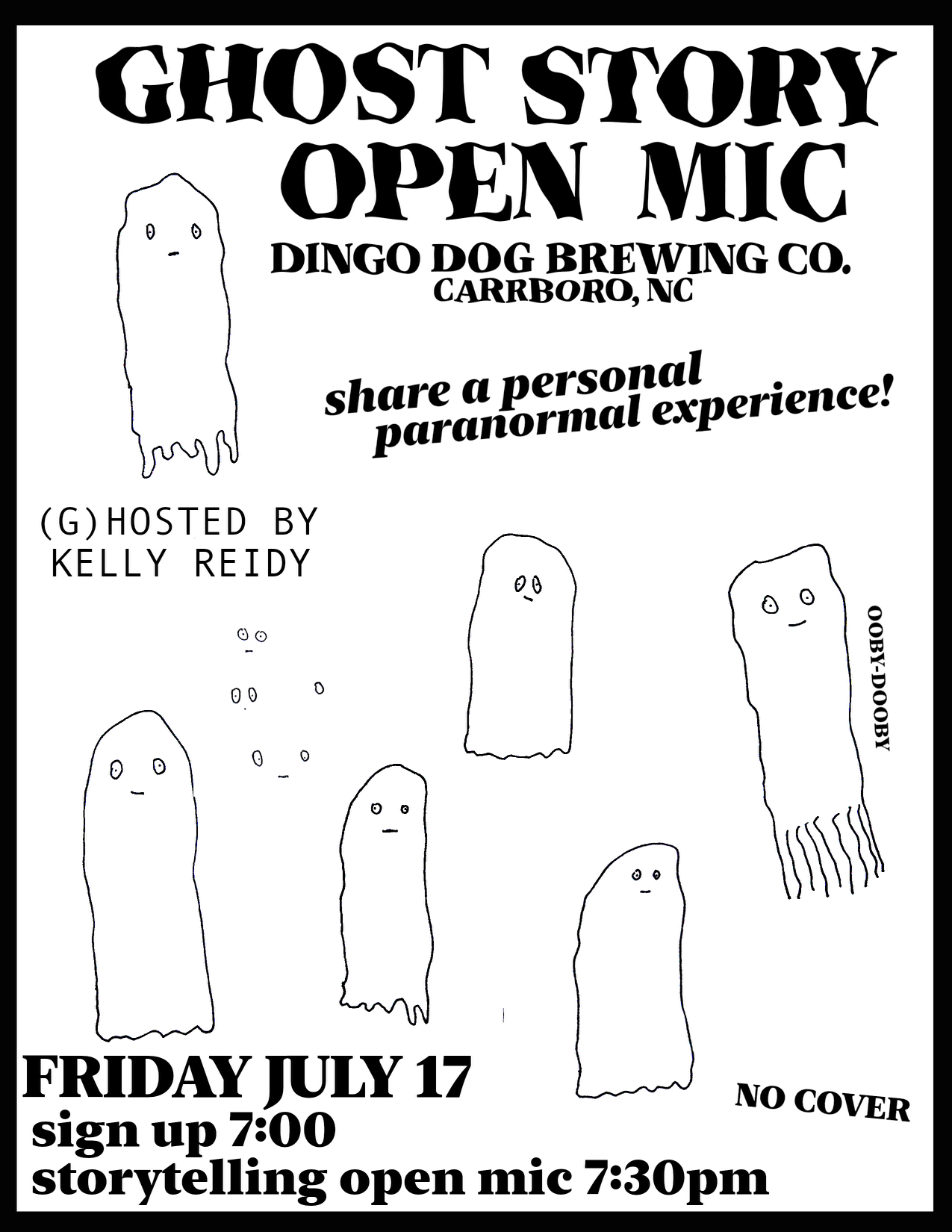 Ghost Story Open Mic 