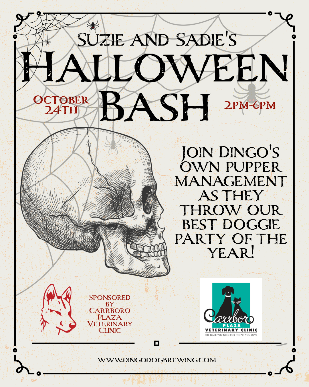 Suzie and Sadie's Halloween Bash: A Doggie Party