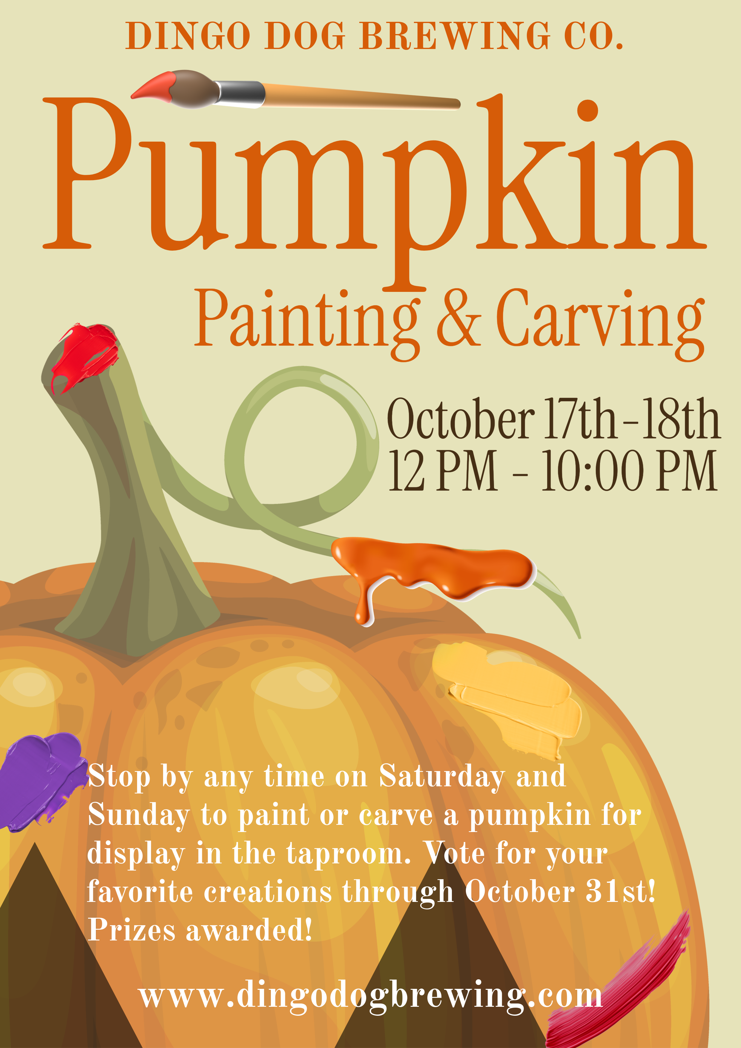 Pumpkin Painting &amp; Carving 
