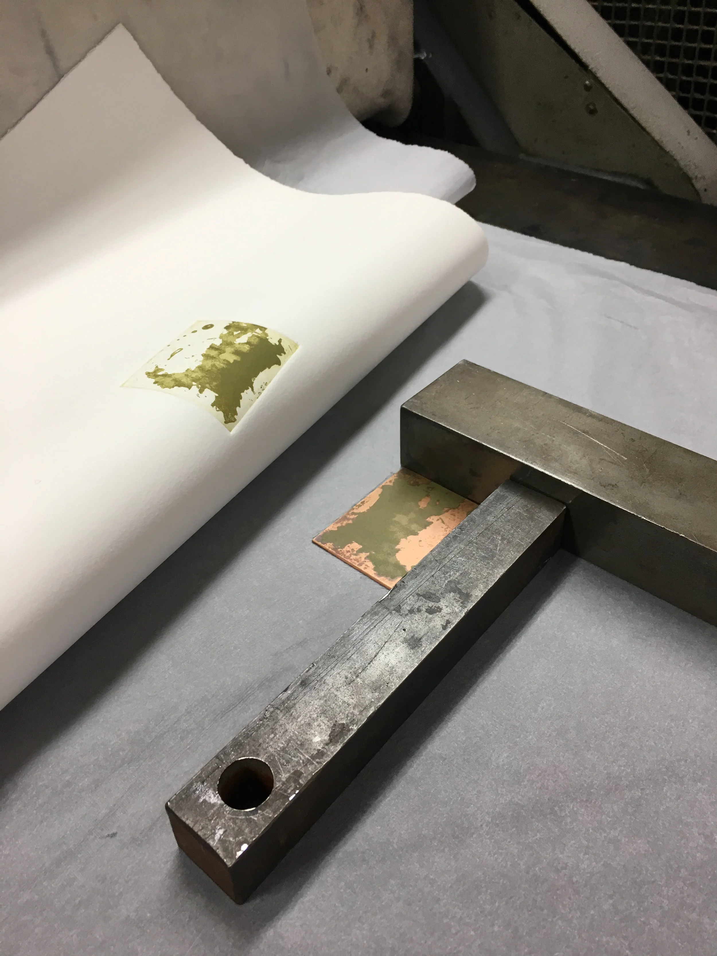 Two plate etching