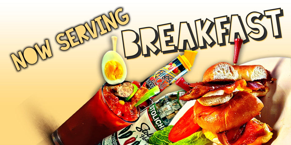 Now Serving Breakfast
