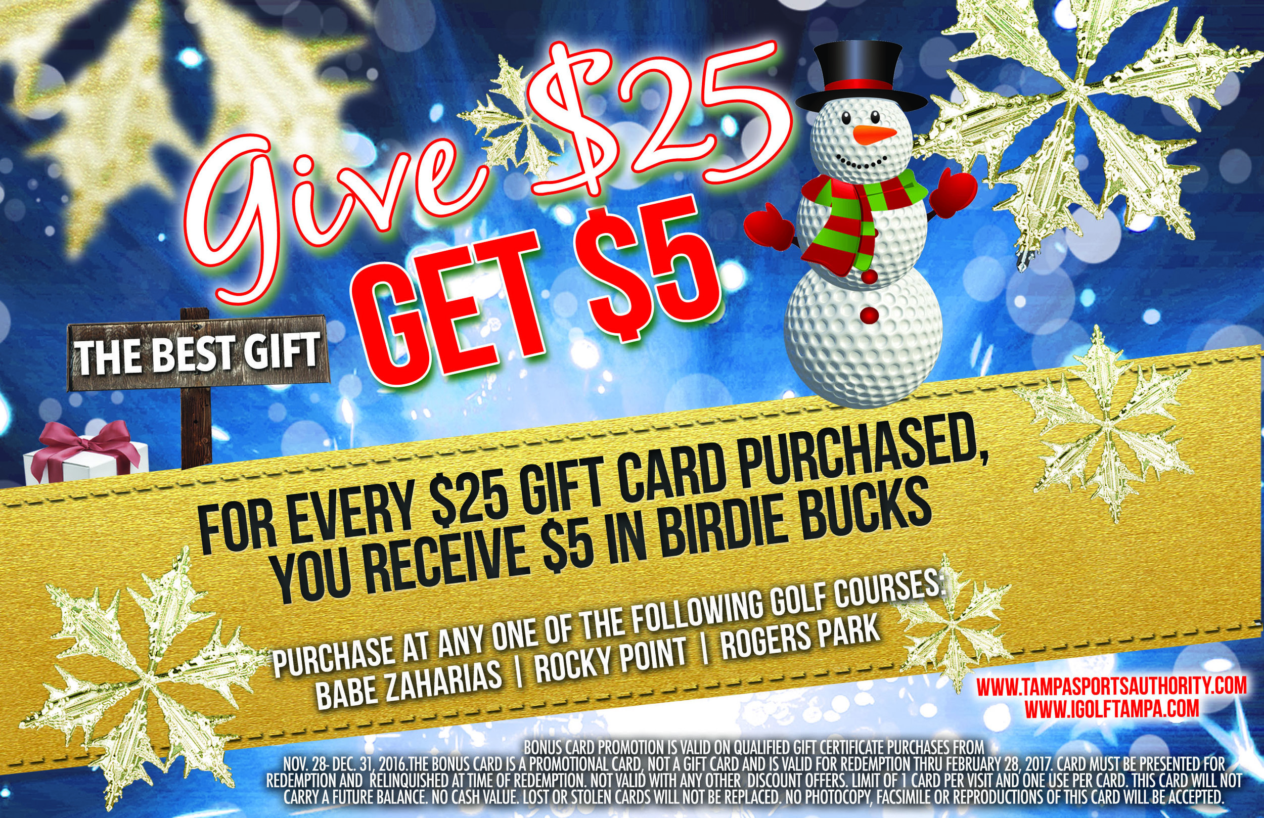 Give $25, Get $5