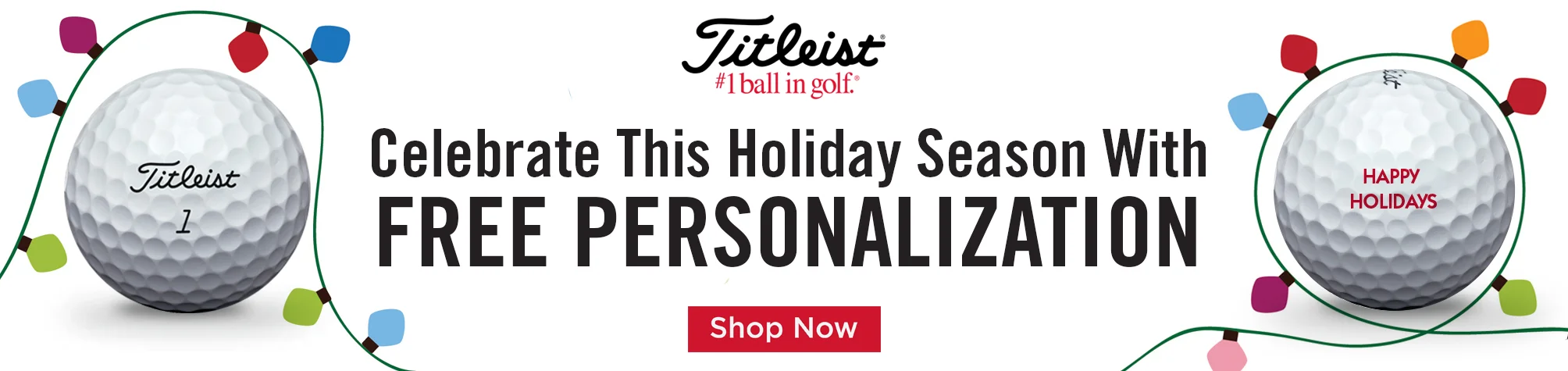 Holiday Titleist Promo