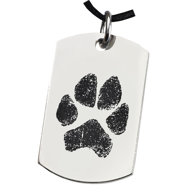 Stainless Steel Engraved Dog Tag 