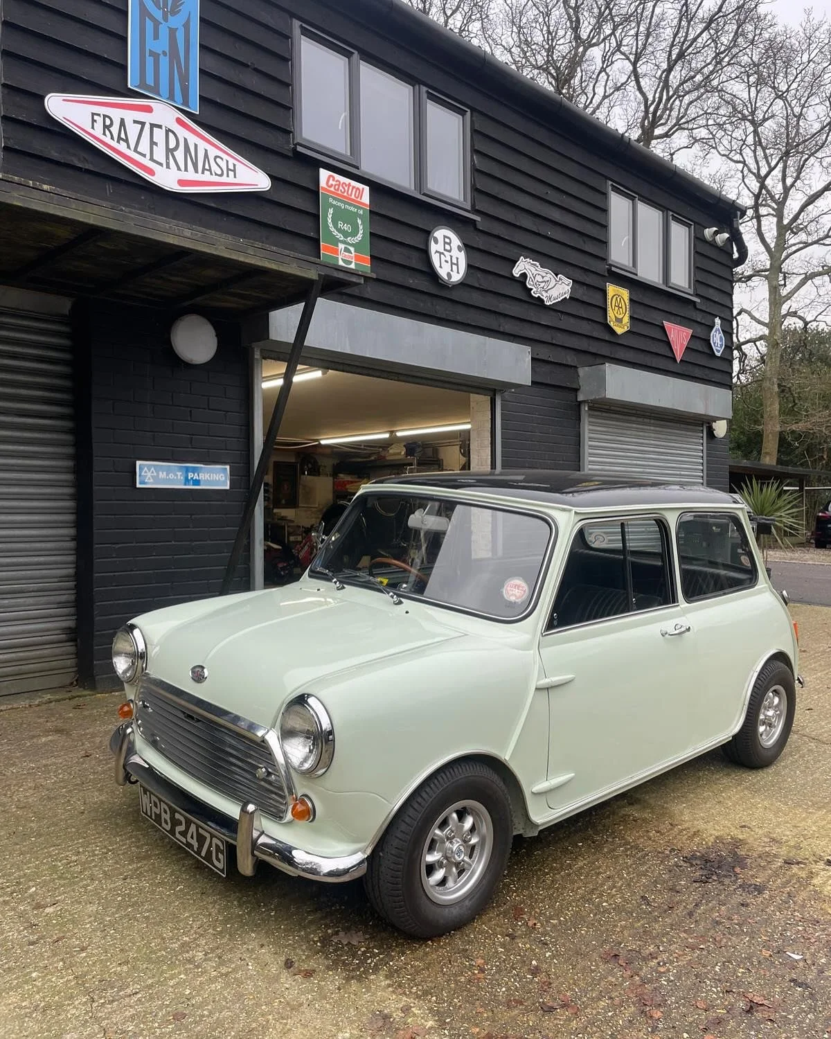 1968 Cooper S Mini, it came in for an engine set up and needed a little more&hellip;.
#minicoopers #classicmini #britishclassics #popaclutchandgo