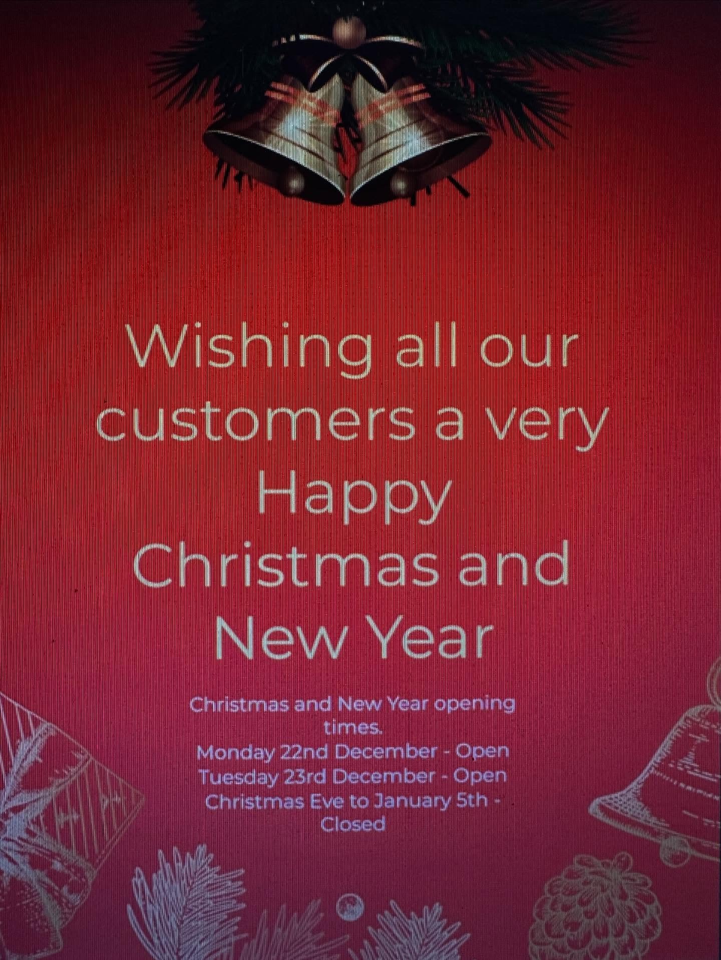 Thank you for all your support throughout the year!