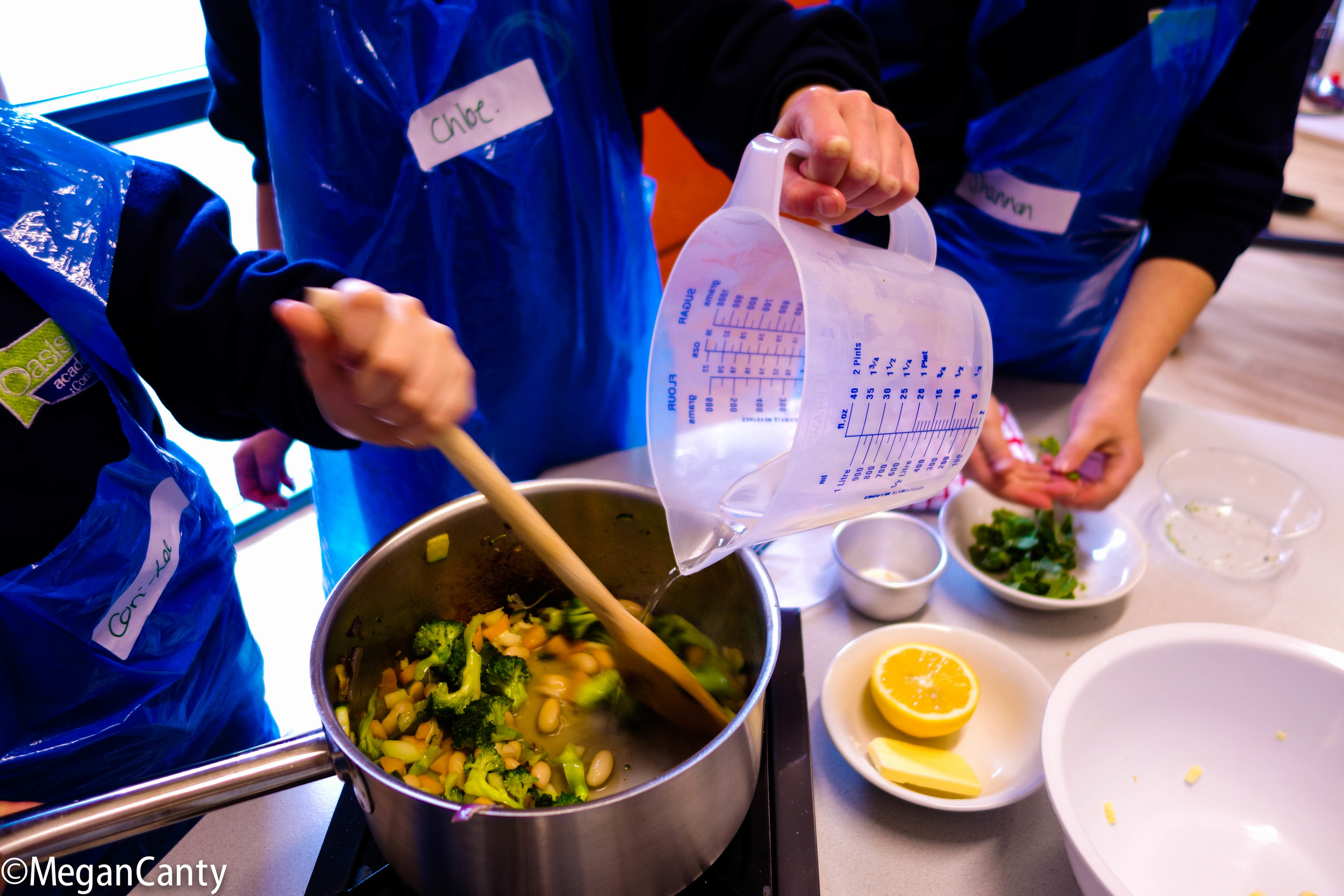 Cookery workshop at Square Food Foundation